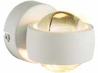 Globo LED-Wandleuchte RANDI Weiß