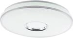 Globo LED-Deckenleuchte Rena Sternenhimmeleffekt Wei&szlig;-Chrom