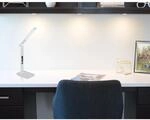 Globo LED-Tischlampe Tanna 1-flammig Wei&szlig; 595 x 140 x 590 mm