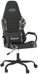 vidaXL Gaming-Stuhl Schwarz und Tarnfarben Kunstleder Modell 6