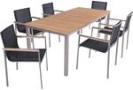 Garden Pleasure Gartenm&ouml;bel-Set 03 Dallas/Denver 5-teilig Anthrazit FSC&reg; FSC&reg;