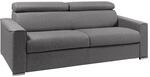 Vente-unique Schlafsofa Vizir Grau 216 cm