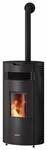 Justus Pelletofen Norta Stahl Schwarz 8 kW mit Automatik