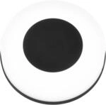 Reality LED-Au&szlig;enleuchte Morena Schwarz-Wei&szlig; &Oslash; 25 cm x 8 cm