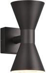 Trio Wandleuchte Ardas Schwarz Matt 20 cm x 10 cm x 15 cm