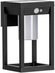 Eglo LED-Solar-Wandleuchte Martano mit Sensor 27 cm x 18 cm Schwarz