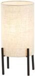 Brilliant Tischleuchte Fairhill Textil-Holz Beige
