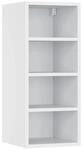 Vicco H&auml;ngeschrank Fame-Line Offener K&uuml;chenschrank Wei&szlig;/Wei&szlig; 30 cm