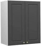 Vicco H&auml;ngeschrank Fame-Line H&auml;ngender K&uuml;chenschrank Anthrazit-Gold/Wei&szlig; 60...