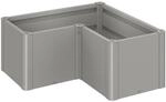 Biohort Pflanzbeet Belvedere Mini L100 Quarzgrau-Metallic