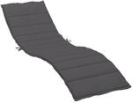 vidaXL Sonnenliegen-Auflage Anthrazit 200x70x3 cm Oxford-Gewebe 314218