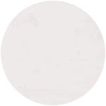 vidaXL Tischplatte Wei&szlig; &Oslash;50x2,5 cm Massivholz Kiefer 813653