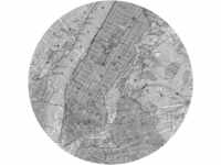 Komar Vlies Fototapete Map Selbstklebend Ø 125 cm