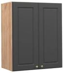 Vicco H&auml;ngeschrank Fame-Line H&auml;ngender K&uuml;chenschrank Anthrazit-Gold/Goldkraft