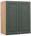 Vicco H&auml;ngeschrank Fame-Line Gr&uuml;n-Gold Landhaus/Goldkraft Eiche 60 cm