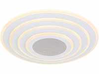 Globo LED-Deckenleuchte 1-flammig Weiß matt 420 x 67 mm