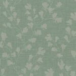 Bricoflor Florale Tapete In Salbeigr&uuml;n Vlies Blumentapete Gr&uuml;n Grau Ideal F&uuml;r