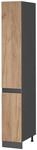 Vicco Apothekerschrank R-Line Goldkraft Eiche/Anthrazit 30 cm J-Shape