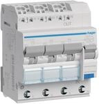 Hager Fehlerstrom- Leitungsschutzschalter B-10A/3P+N