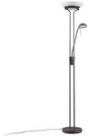 Lindby LED Stehlampe Yveta 9620912 Dimmbar Landhaus Vintage Rustikal in Braun aus