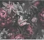 A.S. Cr&eacute;ation Vliestapete Rosen Grau Rosa