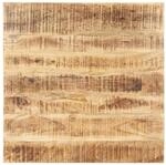 vidaXL Tischplatte Massivholz Mango 25-27 mm 70x70 cm 286027