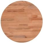 vidaXL Tischplatte &Oslash;30x1,5 cm Rund Massivholz Buche 355927