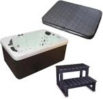 Tronitechnik Whirlpool Levanzo Inkl Heizung Hydromassage Farblicht 190X135Cm...