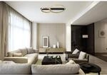 Globo LED-Deckenleuchte 1-flammig Schwarz matt 930 x 585 x 102 mm