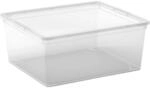 Aufbewahrungsbox C M mit Deckel Transparent