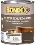 Bondex Wetterschutz-Lasur Dunkelgrau 750 ml