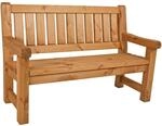 Garden Pleasure Bank Allg&auml;u 2-Sitzer Braun FSC&reg;