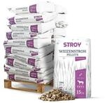 Stroy Strohpellets Einstreu 15kg x 20 Sack 300kg Palette