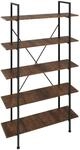 Tectake Regal Glasgow Industrial Style Holz und Stahl 106 x 34 50 x 179 50 cm