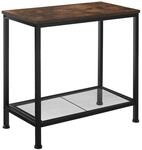 Tectake Beistelltisch Filton Industrial Style Holz und Stahl 60 x 30 50 x 60 50 cm