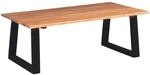 vidaXL Couchtisch Massivholz Akazie 110x60x40 cm 244996