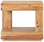 vidaXL Couchtisch 45x45x40 cm Massivholz Akazie