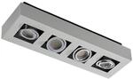 Arcchio Strahler Vince 9620460 Modern in Wei&szlig; aus Aluminium 4-flammig GU10