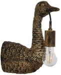 Lindby Wandleuchte Wandlampe Innen Nirvathia 10020781 Design Modern in Gold Messing
