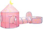 vidaXL Spielzelt f&uuml;r Kinder Rosa 301x120x128 cm 93677