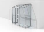 Vitavia Anlehn-Gew&auml;chshaus Ida 1300 ESG 3 mm Aluminium 192,8 x 182,3 x 68,8 cm