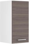 Vicco H&auml;ngeschrank R-Line H&auml;ngender K&uuml;chenschrank Grau/Wei&szlig; 30 cm