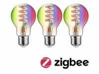 Paulmann Smart Home Zigbee 3.0 LED Leuchtmittel E27 Birne Filament 3 x 470 lm