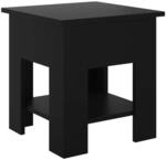 vidaXL Couchtisch Schwarz 40x40x42 cm Holzwerkstoff