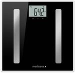 medisana BS A45 Connect mit App K&ouml;rperanalysewaage bis 180 kg Personenwaage