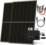 Solarway Balkonkraftwerk 800W mit Envertech Wechselrichter Steckdose...