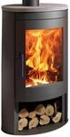 Panadero Oval 1 Kaminofen Stahl Schwarz 8,7 kW