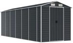 vidaXL Ger&auml;tehaus Anthrazit 191x555x198 cm Verzinkter Stahl 1844902