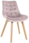 CLP Stuhl Brook Samt Pink