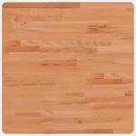 vidaXL Tischplatte 60x60x1,5 cm Quadratisch Massivholz Buche 355968